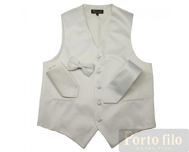 Solid Ivory color vest