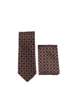 Brown Skinny Tie