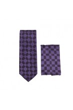 Purple Skinny Tie