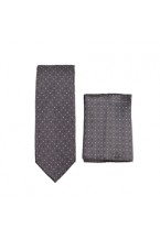 DK. Grey Skinny Tie