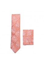 Orange Skinny Tie