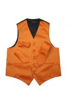 Solid Orange Color vest
