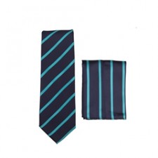 Royal/Turq Skinny Tie