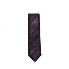 Black/Hot Pink Skinny Tie