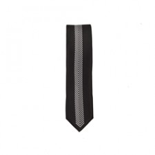 Black/White Skinny Tie