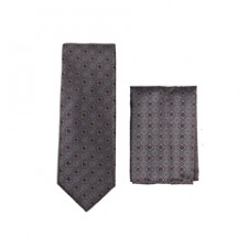 Dk. Grey Skinny Tie