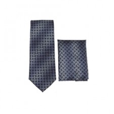 Black/Blue Skinny Tie