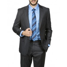 Charcoal Gray 2pcs suits